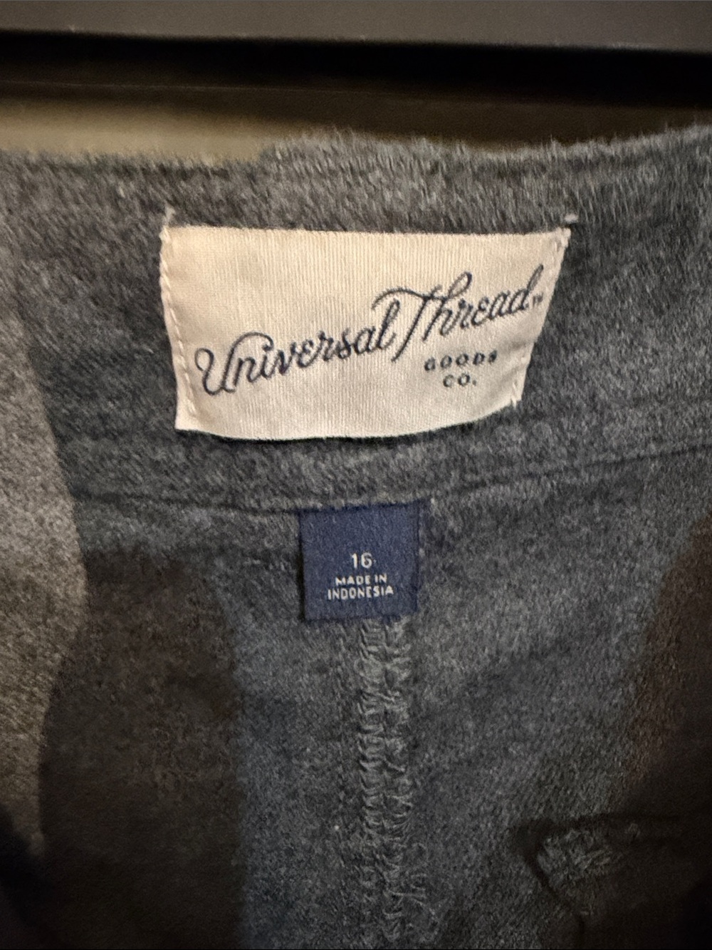 Universal Thread Gray Mid Rise Utility Pants Size 16 - Picture 3 of 4